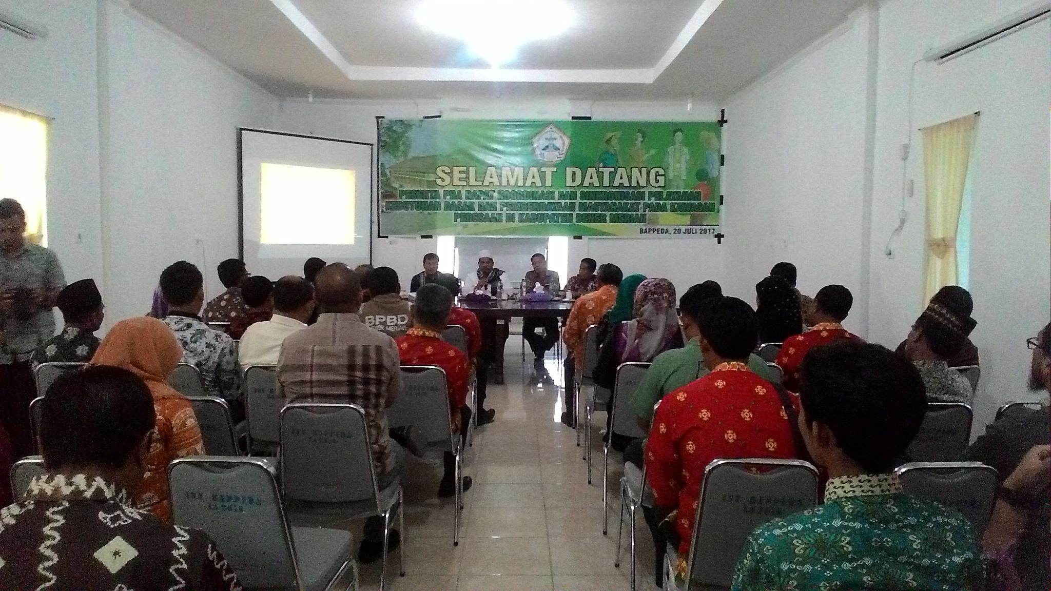 Bener Meriah Catat 232 KDMP, Wabup Armia Paparkan di Rakor Satgas Aceh