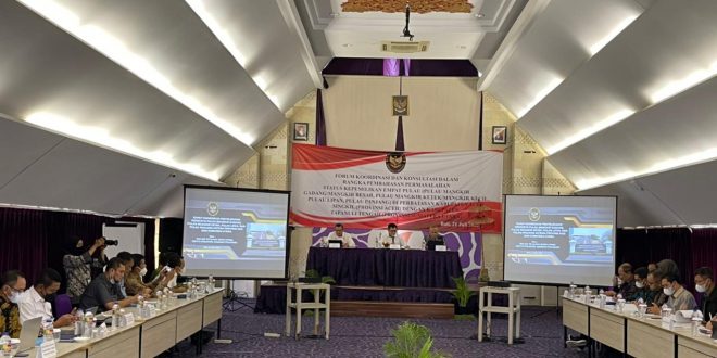 Kemenko Polhukam Inisiasi Pertemuan Pemerintah Aceh dan Sumut Finalkan Status Empat Pulau